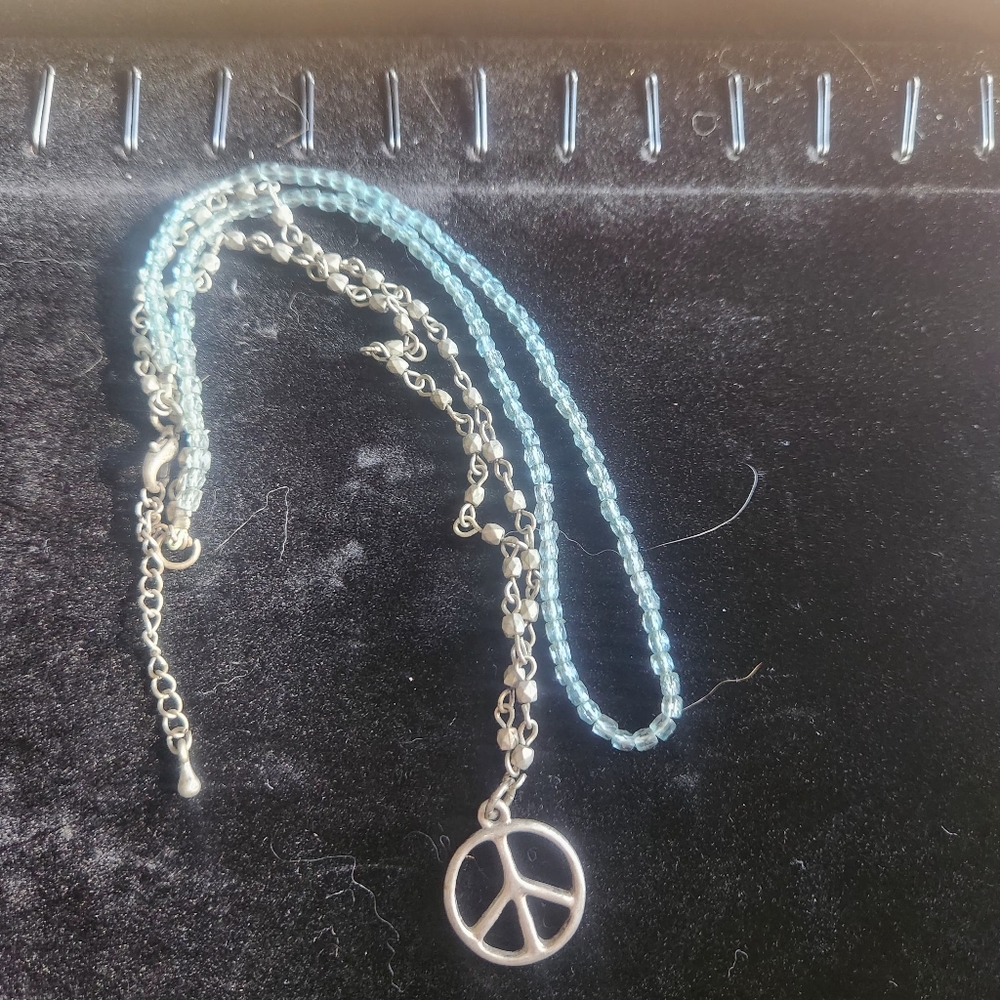 Peace Sign Necklace